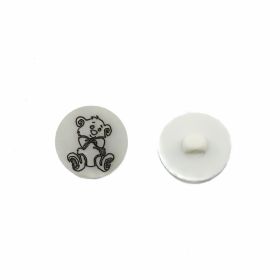  - Plastic Buttons, 12 mm (100 pcs/pack)Code:  E1000-1