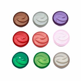 Plastic Shank Buttons, Size: 32 Lin (100 pcs/pack)Code: M1249 - Plastic Buttons, 20.3 mm (100 pcs/pack)Code: 0311-1349/32