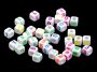 Plastic Beads, Letters and Numbers, 6 mm (1 bag)Code: 200741 - 3