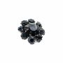 Shank Buttons with Rhinestones and Beads, 1.9 cm (10 pcs/pack) Code: BT1385 - 4