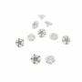 Shank Buttons with Rhinestones and Pearls, 1.5 cm (10 pcs/pack) Code: BT1489 - 1