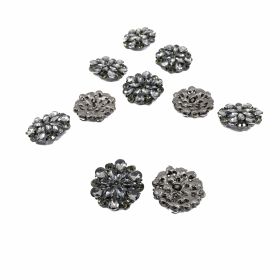 2 Holes Plastic Buttons, 22.9 mm (100 pcs/pack) Code: BFS-030 - Shank Buttons with Rhinestones, 2.9 cm (10 pcs/pack) Code: BT1482