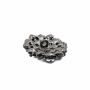 Shank Buttons with Rhinestones, 2.9 cm (10 pcs/pack) Code: BT1482 - 4