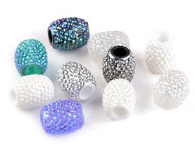 Best Deals - Oval Beads, 13x15 mm (2 pcs/bag)Code: 200622