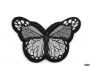 Iron-On Patch, Butterfly (10 pcs/pack)Code: 390562 - 5