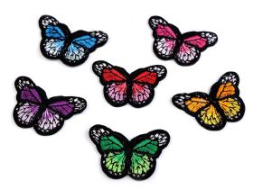 Adhesive, Thermoadhesive and Decorative Emblems - Iron-On Patch, Butterfly (10 pcs/pack)Code: 390620