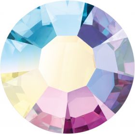 Decorare - Cristale de Lipit Preciosa, SS34, Culoare: Crystal AB (144 buc/pachet) Cod: 11618