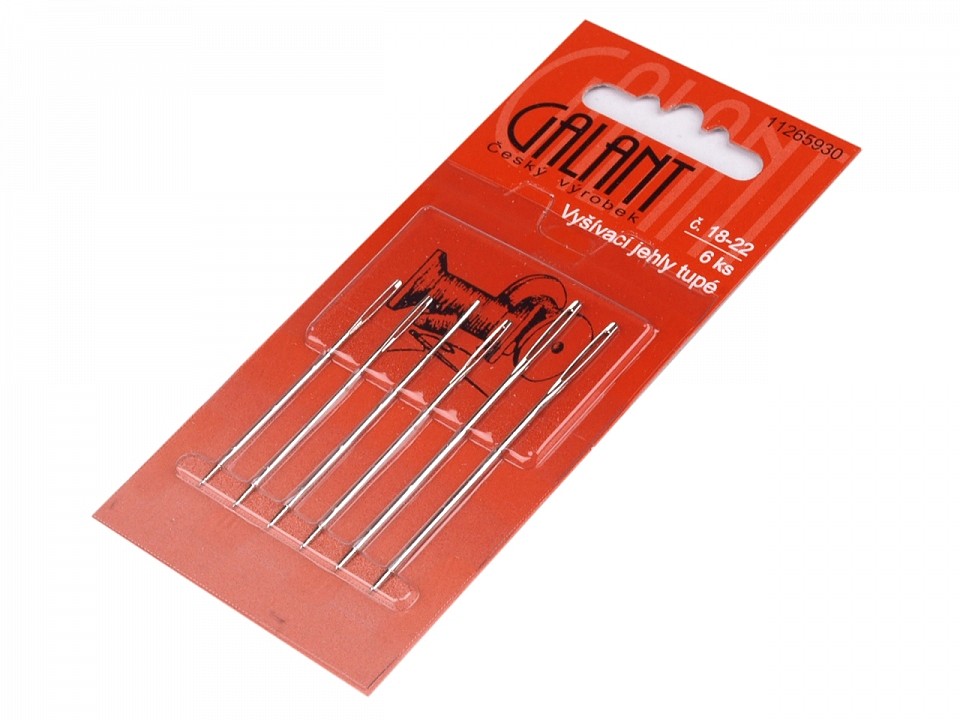 Embroidery Needles (6 pcs/pack), Code: 010325