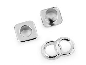 Snaps, Moulds, Hand Press and Accessories - 7 mm  Eyelets and Washers (100 pcs/pack)Code: 840895