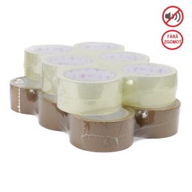 Glisor din plastic pentru snur,  Ø12 mm (20 bucati/pachet) Cod:  840475 - Banda Adeziva Fara Zgomot (66 metri/rola) - Pachet de 6 role