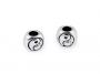 Margele Metalice, Yin si Yang , 9x10 mm (50 buc/punga)Cod: 330626 - 3