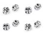 Margele Metalice, Trifoi, 8x8 mm (40 buc/punga)Cod: 330930 - 1