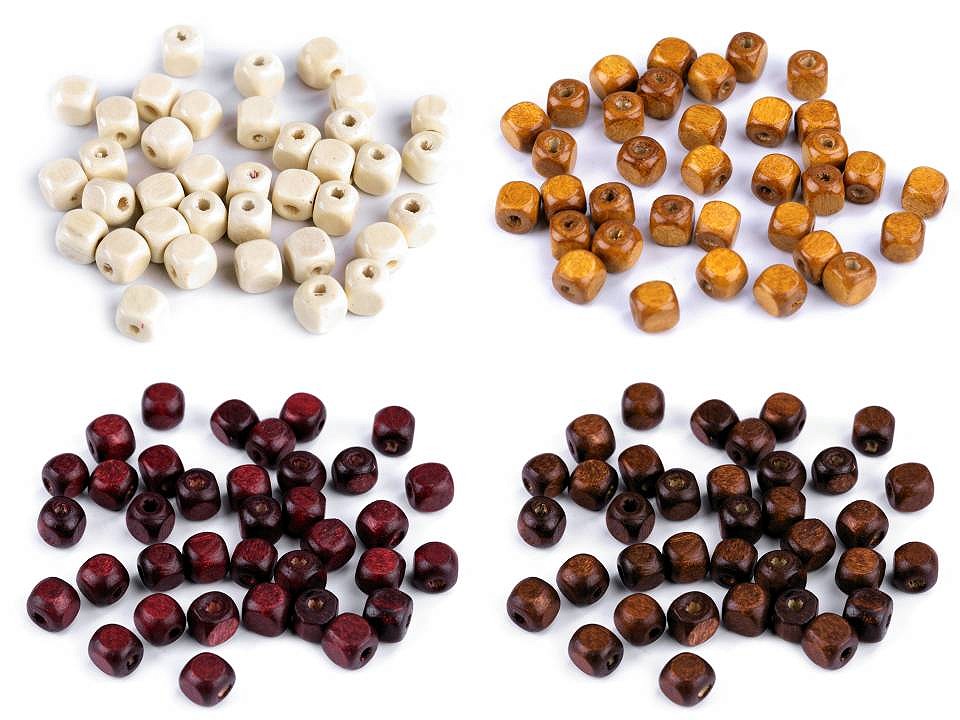 Wooden Beads, 8x8 mm (92 pcs/bag)Code: 340165