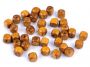 Wooden Beads, 8x8 mm (92 pcs/bag)Code: 340165 - 3