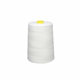 Sewing Thread - Polyester Bag Sewing Thread 12/4, White, 1 kg