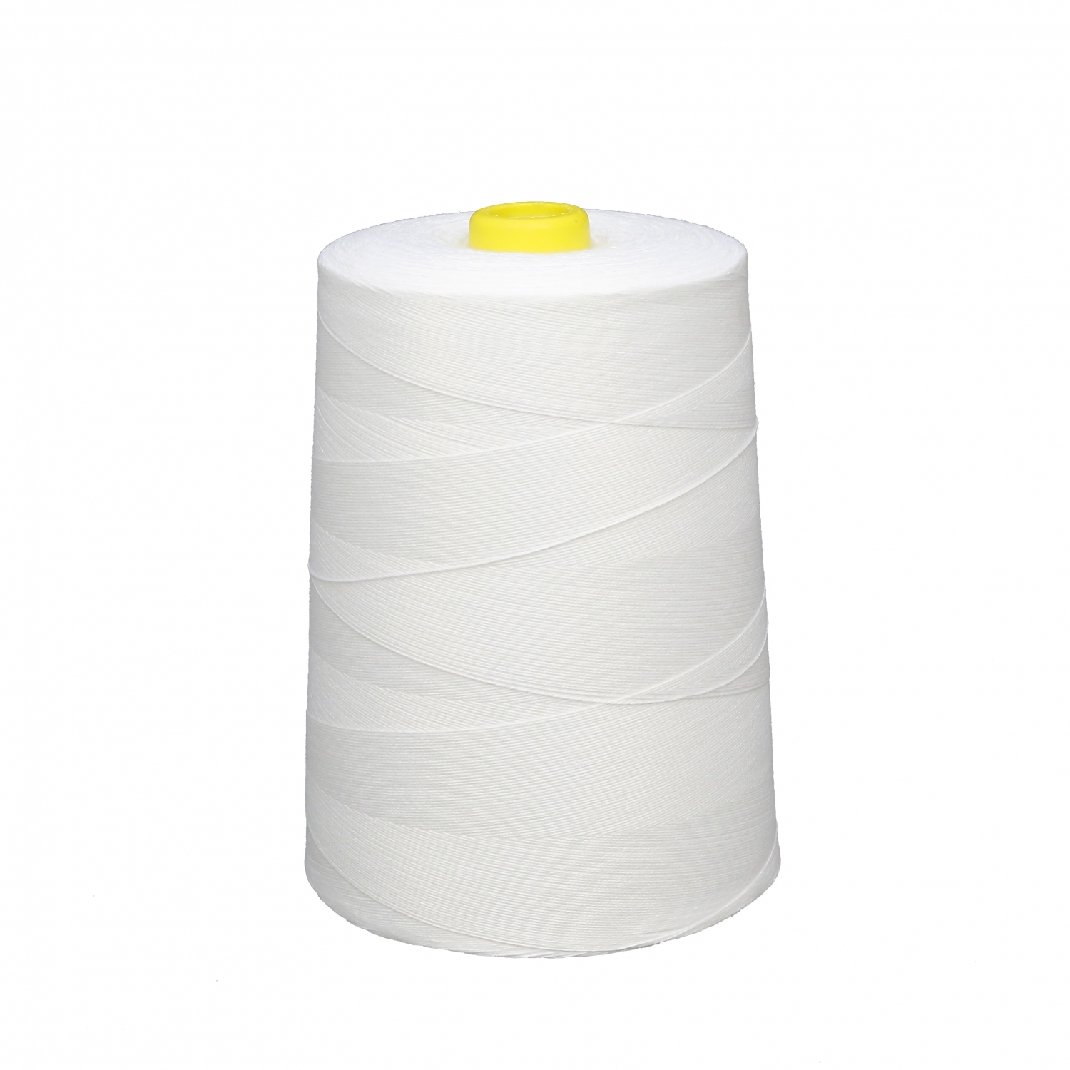 Polyester Bag Sewing Thread 12/4, White, 2 kg