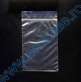 Pungi din Plastic cu Fermoar 140x200 mm (100 buc/pachet) Pungi din Plastic cu Fermoar 70x100 mm (500 buc/pachet)
