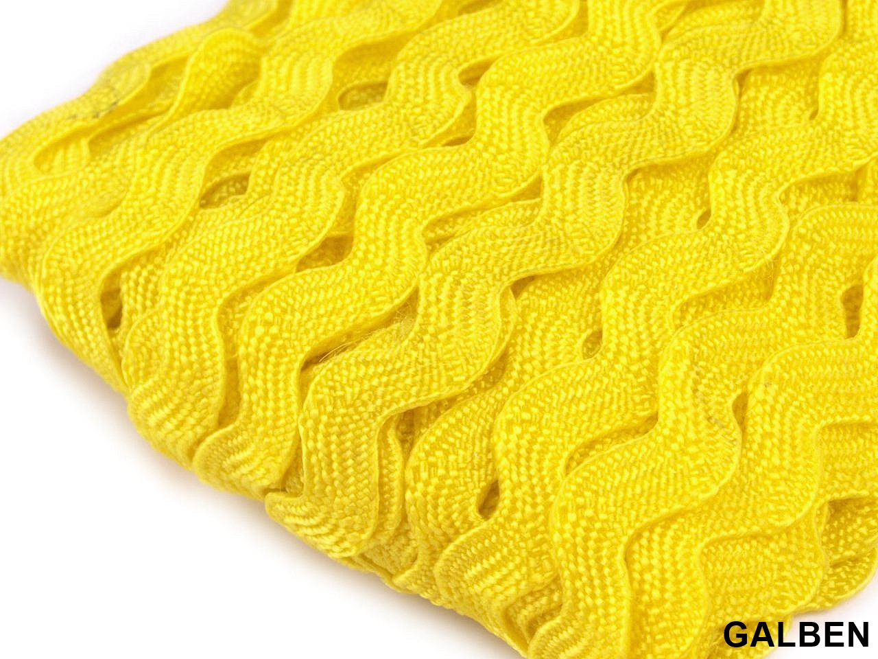 Pasmanterie Zig-Zag, 5 mm  (30 m/rola)Cod: 510249 - 5