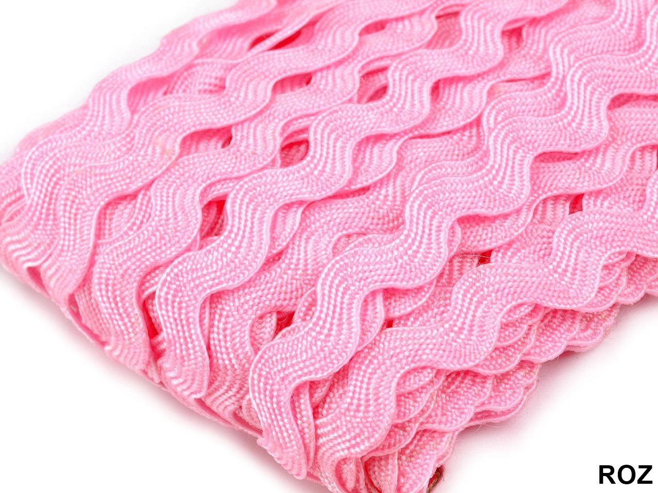 Pasmanterie Zig-Zag, 5 mm  (30 m/rola)Cod: 510249 - 13