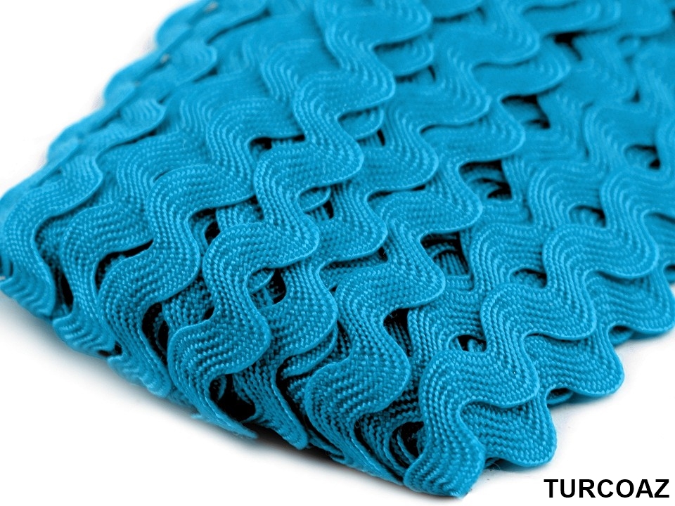 Pasmanterie Zig-Zag, 5 mm  (30 m/rola)Cod: 510249 - 14