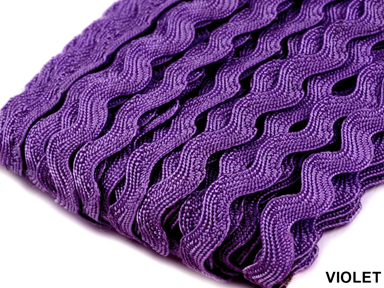 Pasmanterie Zig-Zag, 5 mm  (30 m/rola)Cod: 510249 - 15