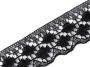 Border Lace Embroidered Trim Tulle, 2 cm (15 m/roll) Code: 550048 - 2