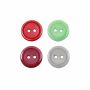 2 Holes Buttons, size 15 mm (100 pcs/pack) Code: 0313-1284/24 - 1