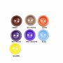 2 Holes Buttons, size 15 mm (100 pcs/pack) Code: 0312-0497/24 - 2