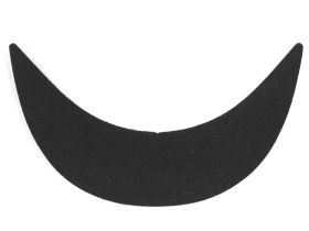 Cap Visor Material (Cut) - Plastic Visor Sheet, 4.5 x 10x 18 cm, Alb, Negru (10 pcs/pack) Code: 880020