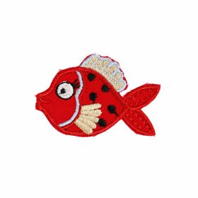 Iron-On Patch (12 pcs/pack)Code: F11152 - Red Fish Iron-On Patch (10 pcs/pack) Code: RM1495