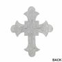  Iron-On Patch Black and Silver Cross, 20x16.5 cm (10 pcs/pack) Code: AN792 - 2