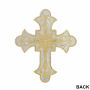  Iron-On Patch Black and Gold Cross, 20x16.5 cm (10 pcs/pack) Code: AN789 - 2