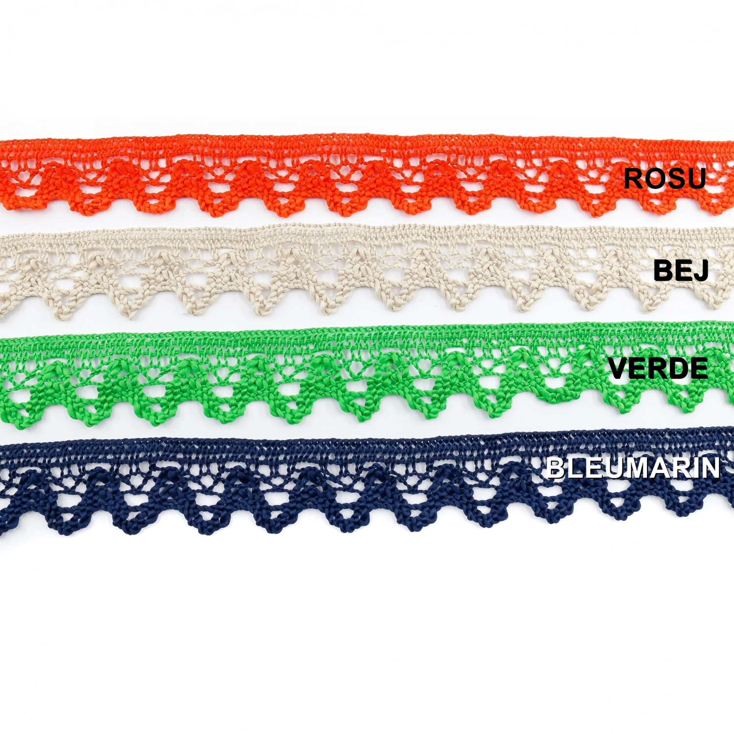 Border Lace Embroidered, 2.5 cm (1 meters/roll) Model 1 Code: DANTELA-INGU-TK - MODEL 1 - 2