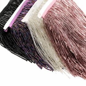 Metalic Thread Fringes, width 5 cm (13.72 m/pack) Code: 6152-0199 - Beaded Fringes, width 15 cm (5.03 m/pack) Code: LA5319