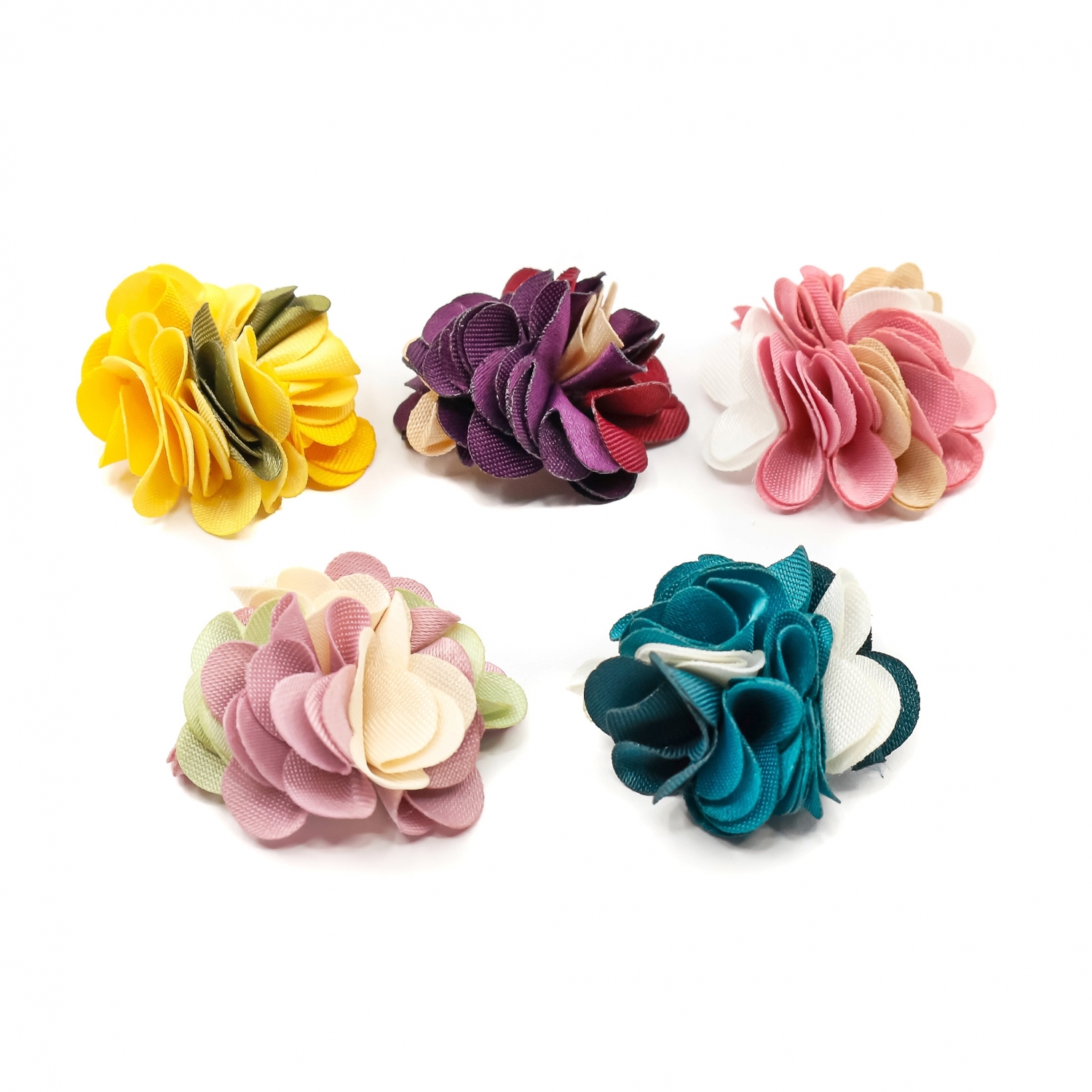 Decorative Flowers to Stitch or Glue, diameter 30 mm (25 pcs/pack) Cod: SH031