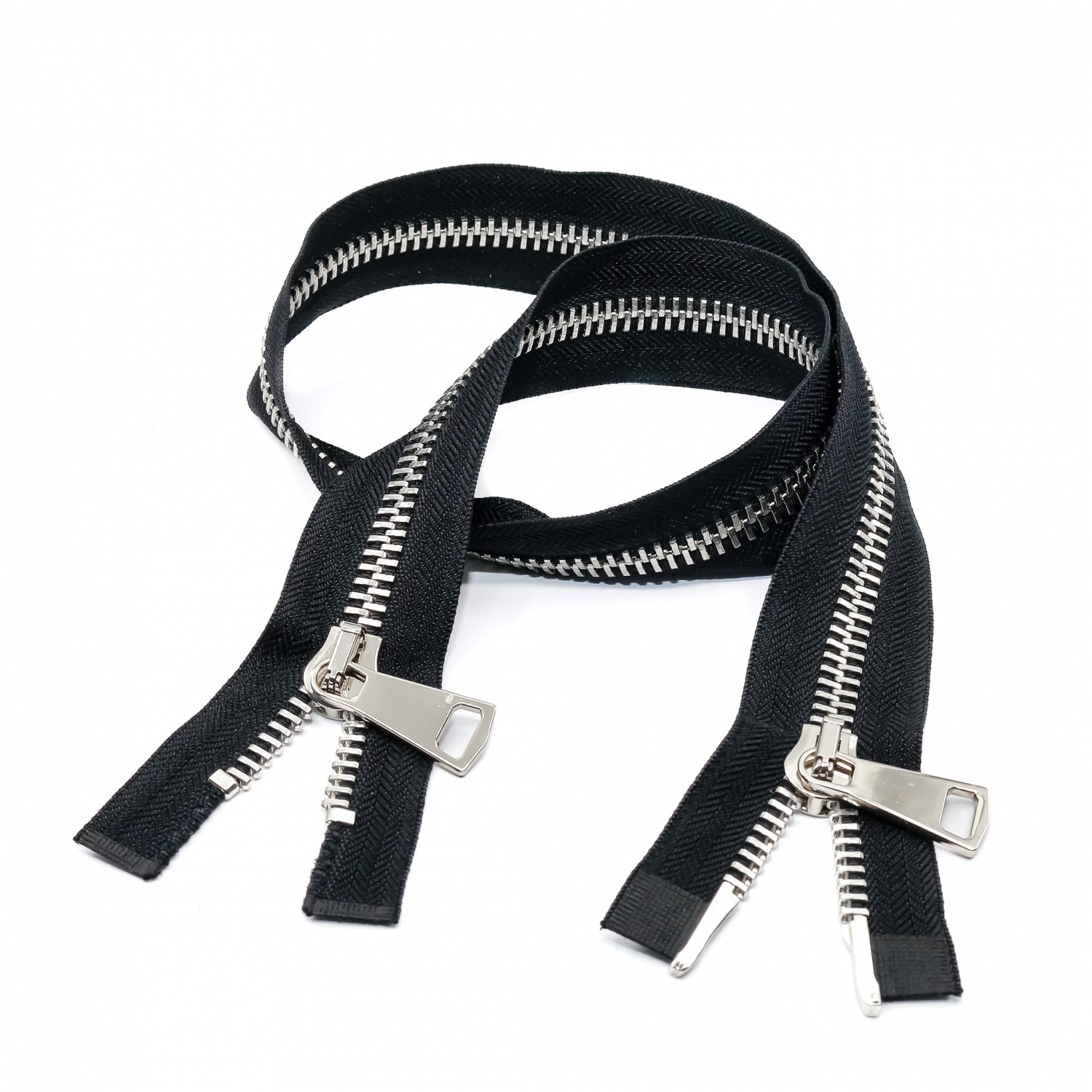 Fermoare Metalice cu 2 Cursori, spira 10 mm, lungime 80 cm (1 buc/pachet)  - 7