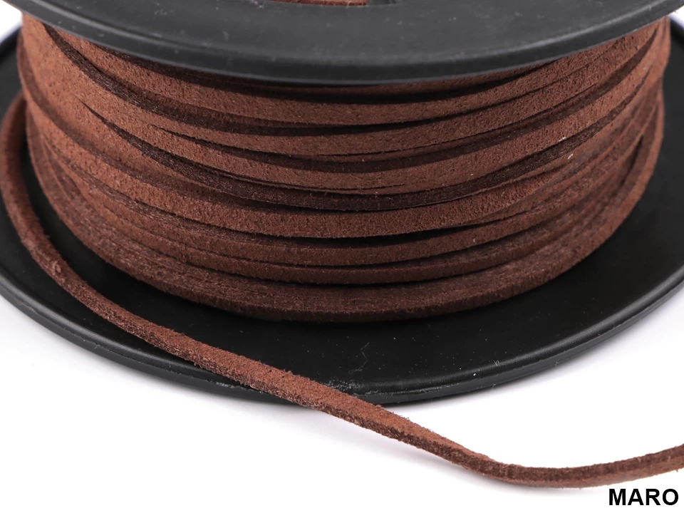 Snur Imitatie Piele, 3 mm (30 m/rola) Cod: 050984 - 5