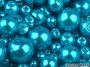 Glass Beads,  Mix Sizes Ø4-12 mm, 50 grames/pack - 15