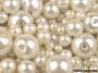 Perle din Sticla, Mix Marimi Ø4-12 mm  (50 grame/pachet) - 19