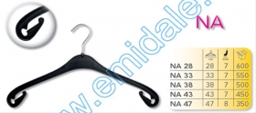 Umerase HZ45 -45cm cu Bara (50 buc/cutie) Umerase NA38 (50 bucati/cutie)