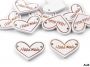 Wooden Tag Hand Made, Heart (10 pcs/bag) Code: 120630 - 2