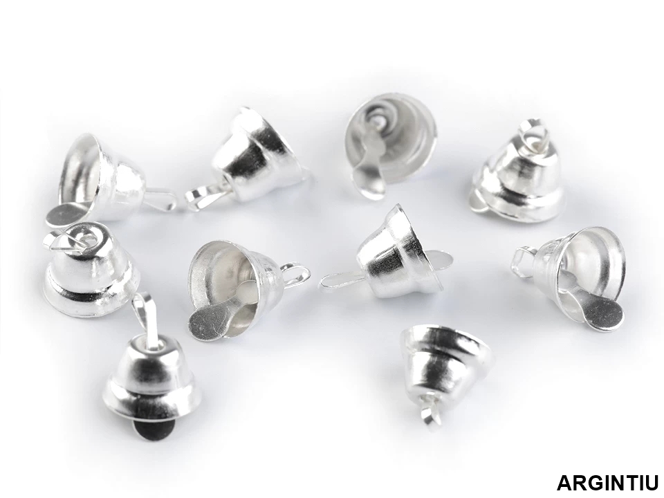 Clopotei Metal 7x11 mm (10 buc/pachet) Cod: 060580 - 3