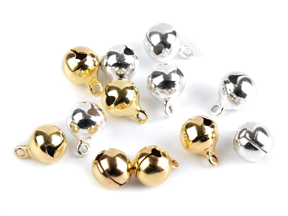 Metal Small Bell 10 mm (10 pcs/pack)Code: 060584