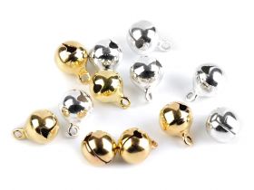 Christmas Decorations - Metal Small Bell 10 mm (10 pcs/pack)Code: 060584