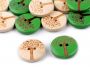 Wooden Decorative Buttons (10 pcs/pack) Code: 120616 - 1