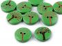 Wooden Decorative Buttons (10 pcs/pack) Code: 120616 - 3