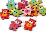 Wooden Decorative Buttons (10 pcs/pack) Model: Bear - 1