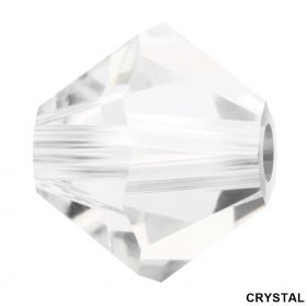 Crystals - Preciosa beads 69302, Size: 4 mm, Crystal (720 pieces/pack) Code: 69302-MM4-CRY