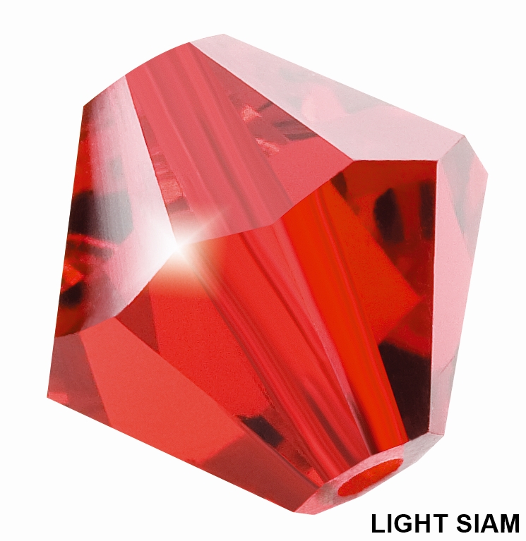 Margele Preciosa 69302, Marimea: 6 mm, Jet, Light Siam (288 buc/pachet) Cod: 69302-MM6-COL - 2