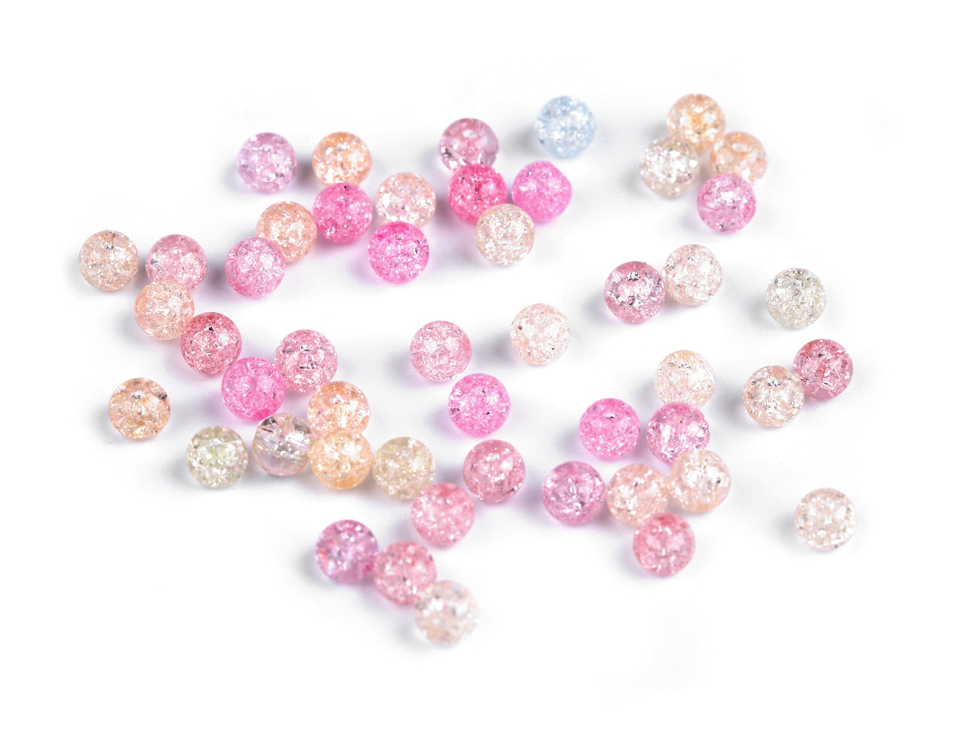 Sintetic Crystal Round Beads, 4 mm (100 pcs/bag)Code: 340455